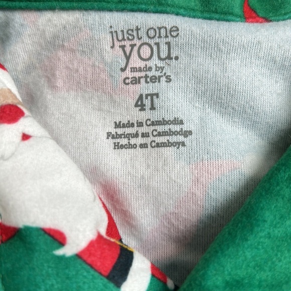 New Carter’s Toddler Christmas PJ Set - Picture 8 of 10